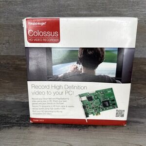 Hauppauge Colossus 131201 LF HD Video Recorder Model 1414 HDMI Input W/ Remote